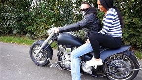 German Slut Zara Mendez Gets Fucked Hard in Garage by Biker