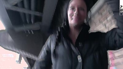 WITHOUT UNDERWEAR : MILF comes to PUBLIC FUCK in TIGHTS WITH CUT OUTS! StevenShameDating