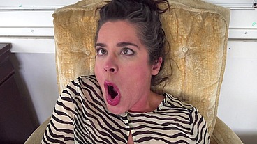 Embarrassed milf gets spontaneous orgasms - medical condition
