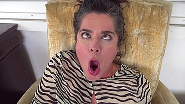 Embarrassed milf gets spontaneous orgasms - medical condition