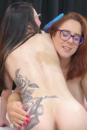 Carmona, Bad Melli, Victor Ferraz and Mary Red Queen in a Hot Rub