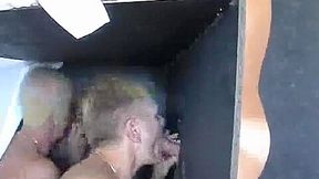 Aussie Fake twins Glory Hole