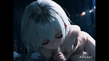 Under pit-lane lights, she bends to the night&mdash_his grip sets the only lap that matters.