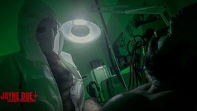 Alien Probe And Sperm Exreaction