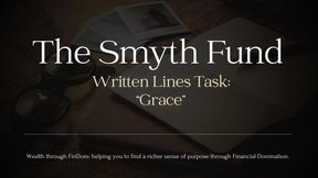 Written Lines Task: "Grace"