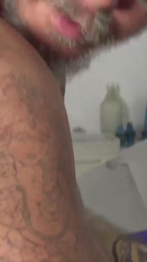 BEARFILMS - Pierced Tony Zucchero banged before cum spraying