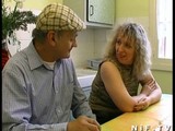 Slutty French housewife is often having sex adventures with neighbors, while her husband is at work
