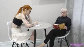 LORA - Worship my feet and listen to my lecture! (4K)