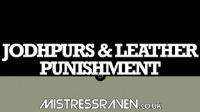 [703] Jodhpurs and Leather Punishment