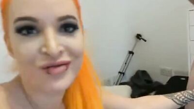 Orange-haired slut is about to get the limits of her body tested