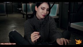 Beautiful Stranger Sucked Me in Train - Mollyredwolf