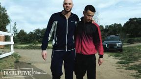 Coach Drills Athlete’s Tight Ass, Tongue Lashing and Balls Deep Before Game - Cliff Jensen, Des Irez Raw Action