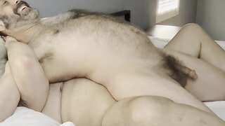 Amateur chub & chaser couple fucked bottom hairy hole