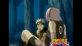 Sakura Mounts Narutos Throbbing Shaft in Steaming Shippuden Tryst