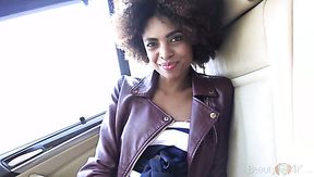 Tight bodied curly haired vixen Luna Corazon loves car sex and she's so wild