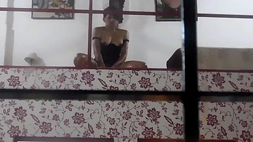 PERLA LOPEZ, nympho psychologist, we spy on the neighbor whore