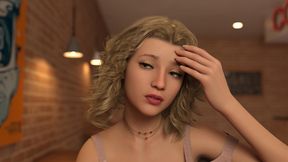 My Bimbo Dream #31 - Blonde College Girl Walks Around Town While Having A Controlled Vibrator Inside Her Pussy