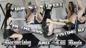 HANDS AND FEET IN THE ASS FISTING