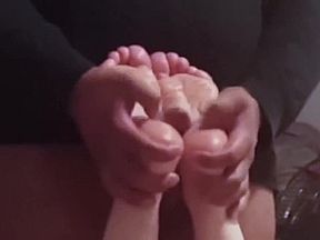 FOOTFUCKING BURGLAR - Preview 2: Tickling Oily Footjob