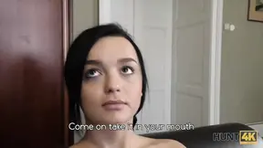 Poor guy has to watch girlfriend's awesome sex