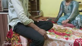 Indian Rashmika Padosi Ladke se Jam Kar Chudai ki Real Homemade with Hindi Talking