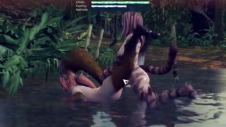 Sex with Bee Queen and More Monster Girls in the Breeders of the Nephelym Porn game