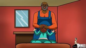 Married milf gets rough anal fucked by the car repairman