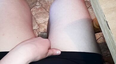 Milf pinned me hard against the fridge and fucked me hard - Lesbian_illusion