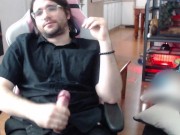 caught jerking off on webcam!