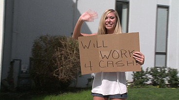 Brynn Tyler really hopes she gets the job