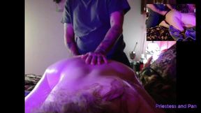 elara gives a slow hand job, and takes it up her ass in the end!
