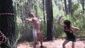 Full Body Thrashing In The Woods (1080p)