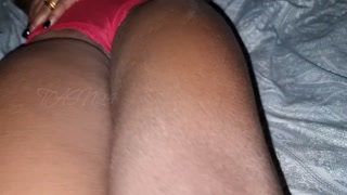 My PANTY is Soaked with CREAMY Pussy Grool and DIRTY ASS Juices - Look How He Cleans It All