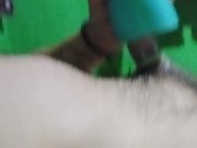 Follando una vagina artificial