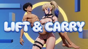 LIFT & CARRY - Dominant Roommate Scoops You Up In Bridal Carry Then Fireman’s Carries You Around The Apartment (Erotic Audio)
