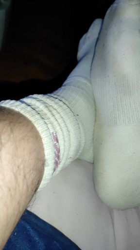 Sports Shoes and White Socks Look Like Viagra