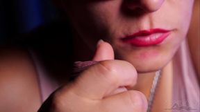 HIGH QUALITY  BLOWJOB CLOSE UP &mdash;  CUMSHOT ON CHEEK  XSANYANY