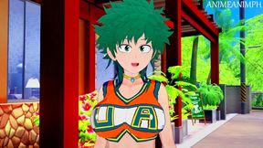 MY HERO ACADEMIA FEMALE DEKU IZUMI MIDORIYA ANIME HENTAI 3D UNCENSORED