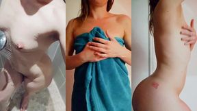 coucou mon cheri tu viens sous la douche avec moi ?