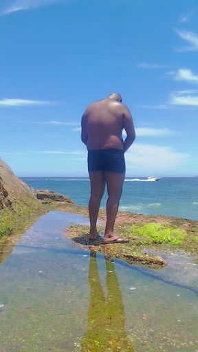 Showing off My Big Body in Rio De Janeiro