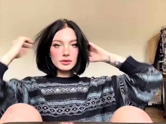 Shy brunette homemade amateur webcam teen