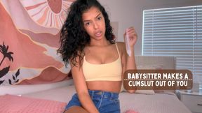 Sitter Makes A Cum Slut Out Of You Feat Aria Nicole 4K