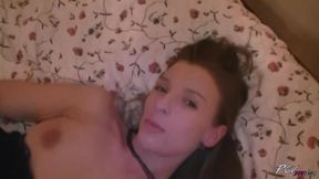 Horny hot babe loving get dick in pov