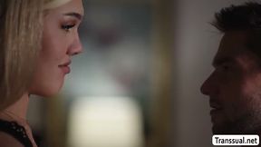 Trans cheater enjoy suck friends husbands hard dick