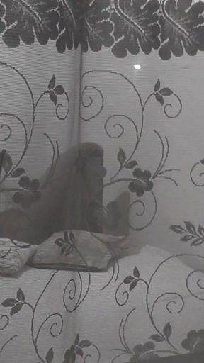 Key moment from &quot;Public. Boy neighbor peeps on masturbating MILF through an opemn window&quot;
