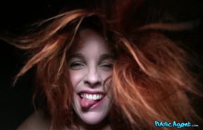 Spanish Redhead Gives Stranger A Ride On Her Bubble Booty 2 - Public Agent