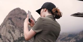 Risky Public Facial Near Ravine