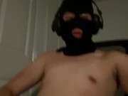 Mini Jackoff and Cum Video