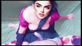 Stepbrother fucks his stepsister with a big cock