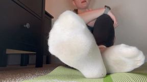 I See You Once Again Soiled Sock Worship - Goddess Alya delights in this sexy foot slave training clip featuring dirty feet, soiled socks, sock smelling, and more